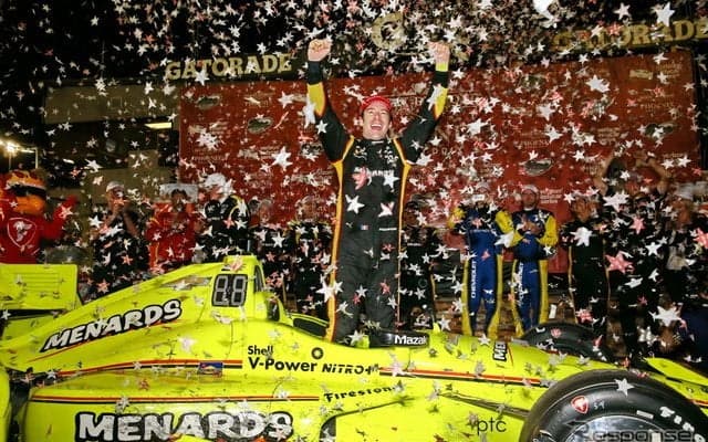 【INDYCAR 第4戦】昨季王者パジェノー、オーバル戦初優勝でポイント首位に浮上…琢磨はクラッシュ16位