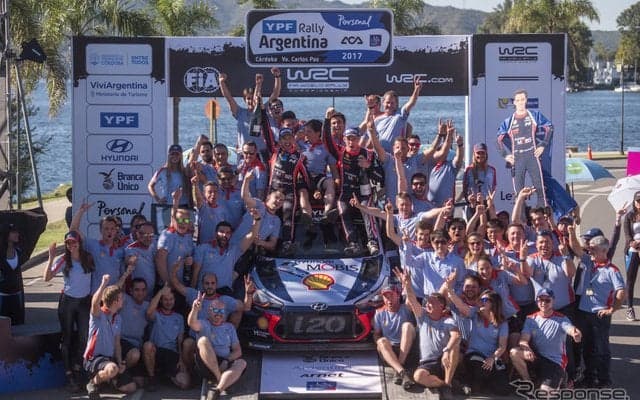 【WRC 第5戦】最終ステージの逆転でヒュンダイのヌービル2連勝…トヨタは最高5位、次戦は3台で出走