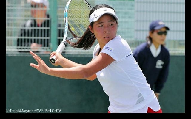 本戦がスタート、19歳の清水綾乃が2回戦へ、前年優勝の桑田寛子は秋田史帆に敗退 [カンガルーカップ国際女子]