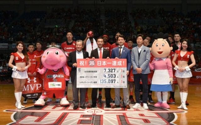 満員のアリーナの熱狂と好勝負に川淵三郎エグゼクティブアドバイザーも興奮「ステップ・バイ・ステップで上がっていく」