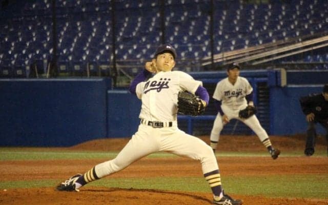 浪人、イップス、コーチ転身…苦難の道を経てたどり着いた憧れのマウンド 庭田草志（明治大）