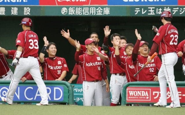 鷲打線20安打乱れ打ち！美馬が4勝目！