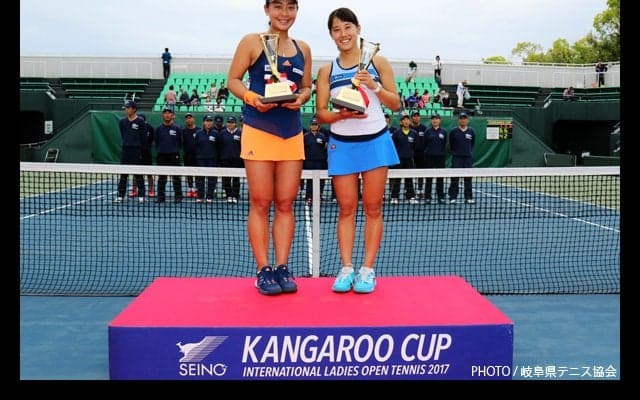 ダブルスは全豪4強の穂積絵莉／加藤未唯が大会連覇で今季初優勝 [カンガルーカップ国際女子]