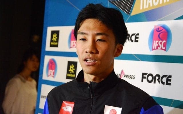 ボルダリングＷ杯、予選を渡部桂太が振り返る「特にプレッシャーはなかった」