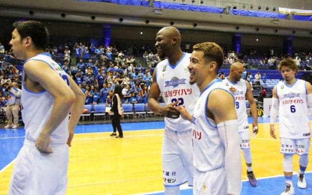 B1残留へ向けチーム一丸、闘志を燃やした滋賀レイクスターズ、タイムシェアを徹底するシーホース三河を破り目標達成！