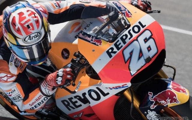 【MotoGP第4戦スペイン】ペドロサがポールポジション、ホンダがフロントローを独占