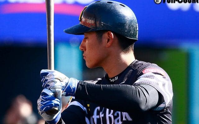 覚醒のソフトB上林、伝説“170M弾”　高校からずば抜けていた「飛ばす力」