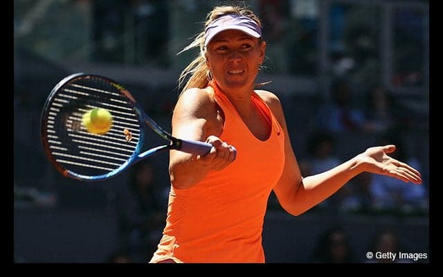 シャラポワとブシャールが月曜日に対決 [ムトゥア マドリッド・オープン]