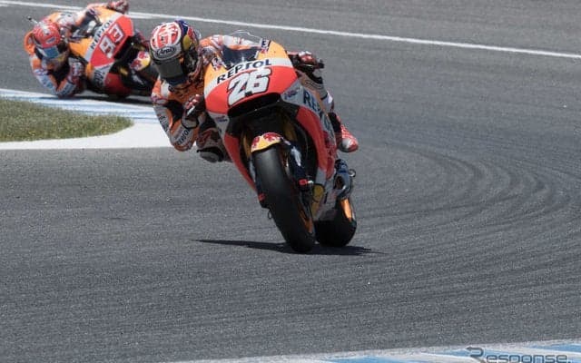 【MotoGP 第4戦スペイン】ペドロサが今季初優勝、スペイン人ライダーが表彰台独占