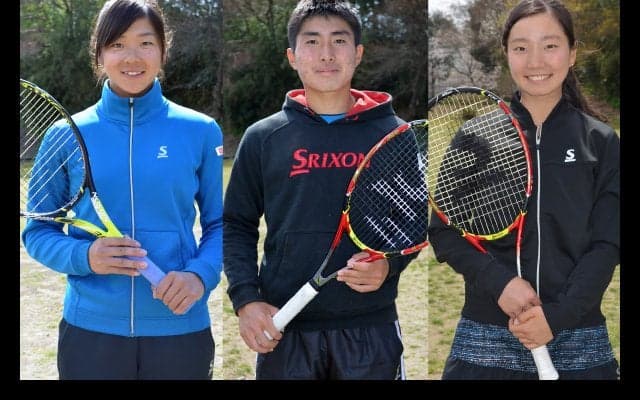 加治遥、野口莉央、小堀桃子がスリクソン用品総合使用契約を締結