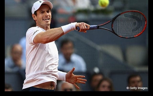 マレーが3回戦へ「初戦にしてはいい出来」 [ムトゥア マドリッド・オープン]