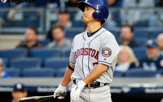 青木宣親、第3打席に左翼線二塁打！　日米2000安打に「13」