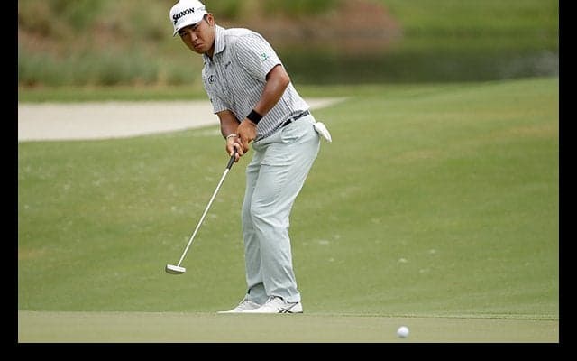 【動画】54位タイに後退の松山、13番は「すごいプレッシャーがあった」