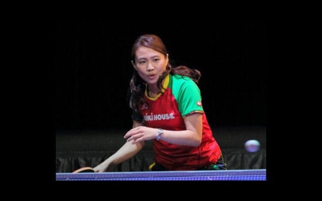 スポーツを言葉で伝えるイベントで、平野早矢香が卓球の駆け引きを語る