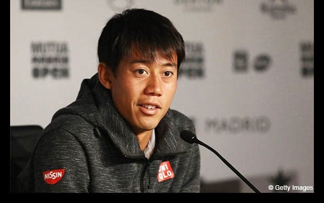 錦織がジョコビッチ戦を前に棄権の決断「ここで悪化させるより、治して毎試合を全力で戦えるようになりたい」 [ムトゥア マドリッド・オープン]