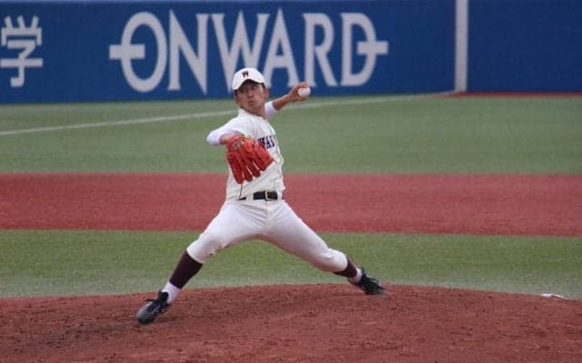 故障癒えた小島和哉が2安打完封。早稲田大が立教大下し先勝【東京六大学野球】