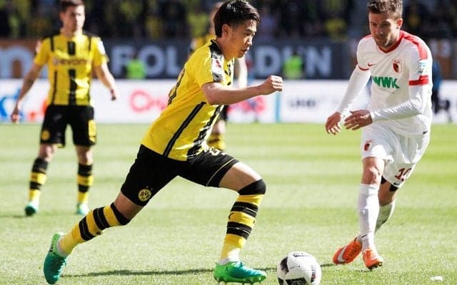 香川真司が同点弾をアシスト、ドルトムントはアウグスブルクと引き分ける