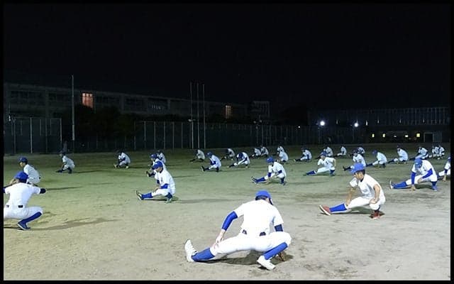 【奈良大附属】シンプルだが効率よく行く行われる練習