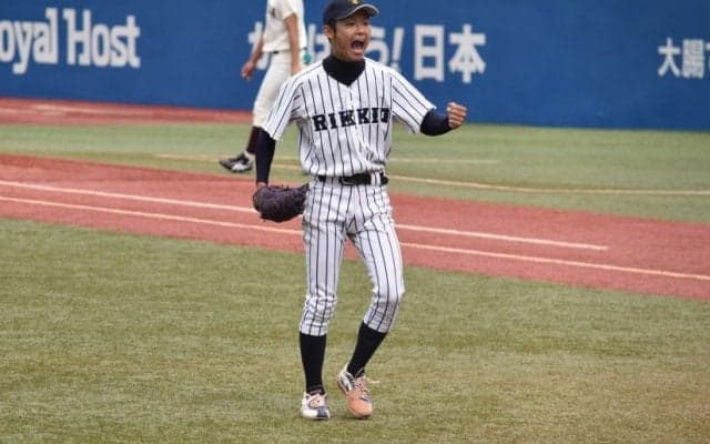 立大が逃げ切って勝ち点３　単独首位に浮上！【東京六大学野球】