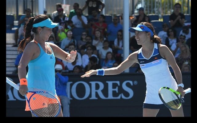 全豪4強の穂積絵莉／加藤未唯がストーサー／ジャン・シューアイを下して2回戦へ [BNL イタリア国際]