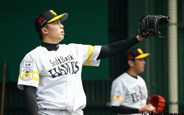 ソフトBドラ1田中、来週中にも投球練習再開「6月中に実戦で投げられたら」