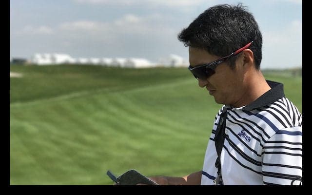 「英樹は五感が鋭い、同じ距離でも5つの番手から選択」進藤キャディが全米オープン開催コースを視察