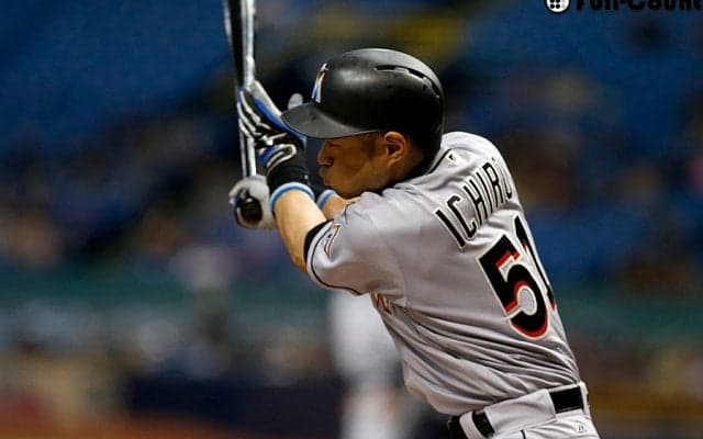 イチロー代打で空振り三振　MLB屈指守護神の153キロのカットボールに…