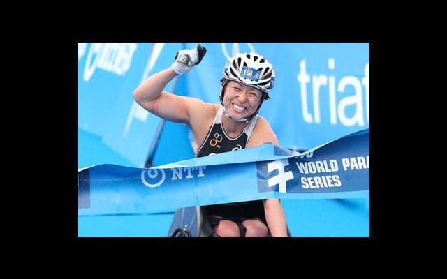 車いすマラソン土田和歌子がトライアスロンでも優勝。東京はどうする？