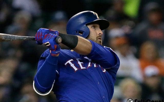 レンジャーズ打者が打球速度185キロの“弾丸弾”　「左対左」での最速を更新