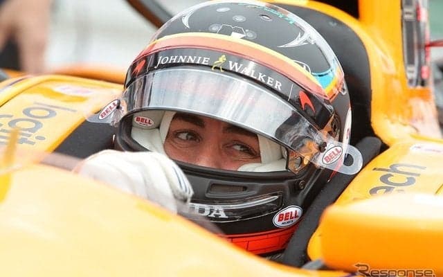 【第101回インディ500】プラクティス…アロンソ4位に食い込む！