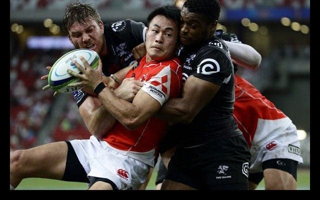  サンウルブズまたも惜敗…　終盤に3連続トライ許しシャークスに競り負け 