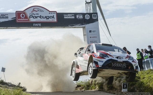 【WRC 第6戦】3台で参戦のトヨタ、ポルトガルは最高7位…フィエスタ駆る王者オジェが優勝