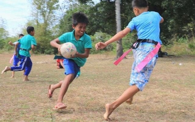 ラグビーワールドカップのレガシープログラムに「パス・イット・バック」が選出