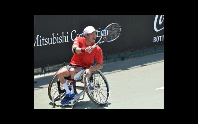 警戒される国枝慎吾。車いすテニス男子のグランドスラムはどうなる？