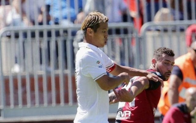 本田圭佑、ACミランのラストマッチでフル出場「3年半、本当にありがとう」