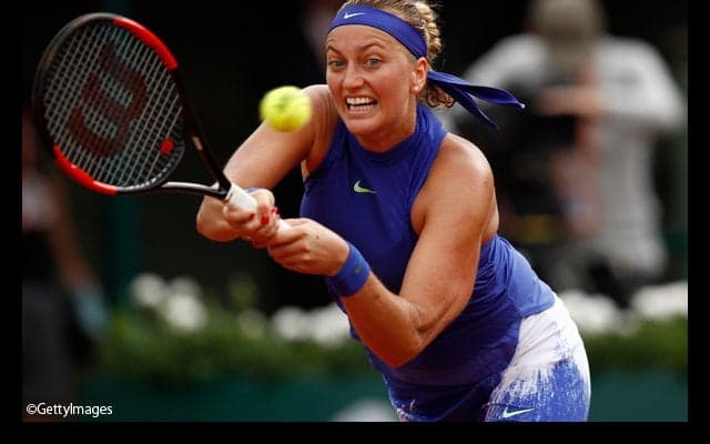 負傷から復帰のクビトバがセンターコートのオープニングマッチに勝利 [全仏オープン]