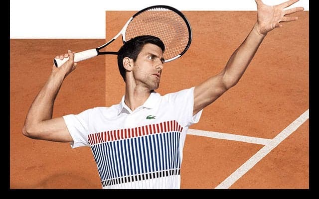 ラコステ新アンバサダーにジョコビッチが就任