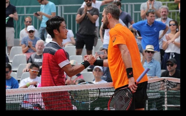 杉田祐一はジョンソンにフルセットで敗れ、グランドスラム初勝利ならず [全仏オープン]