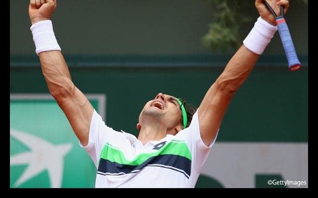 35歳のフェレールがヤングとのフルセットマッチを制して2回戦へ [全仏オープン]