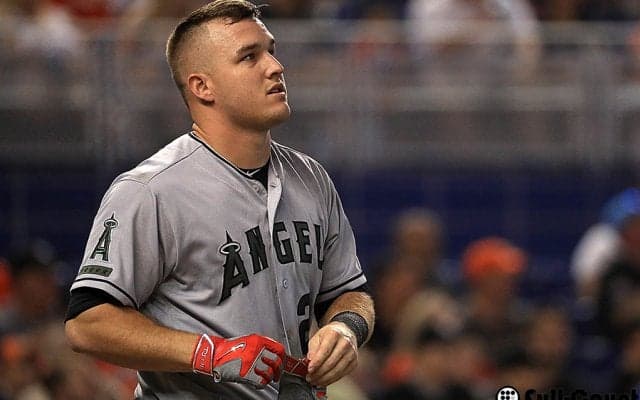 トラウトが左親指靱帯断裂でプロ入り初DL、手術で長期離脱の可能性も…