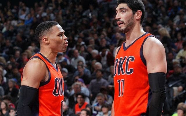 サンダーのエネス・キャンターはキャブズの2連覇を予想、その理由は「ウォリアーズが嫌いだから」