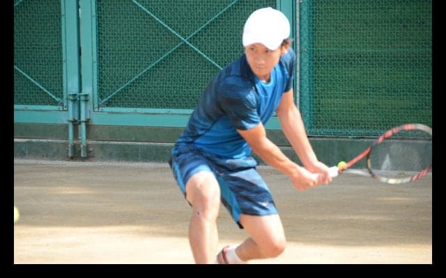 早稲田大2年の島袋将が第7シードを破って初戦を突破 [F6軽井沢フューチャーズ]