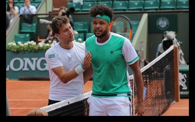 地元フランスのツォンガが初戦敗退 [全仏オープン]