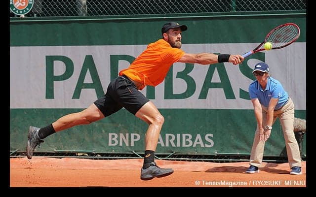 喪中のジョンソンが競り合いの末、チョリッチに勝利「父は僕とともにいる」、大会4日目 [全仏オープン]
