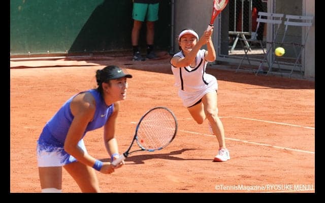 青山修子／ヤン・ザオシャンは1回戦でロシアペアに敗退 [全仏オープン]