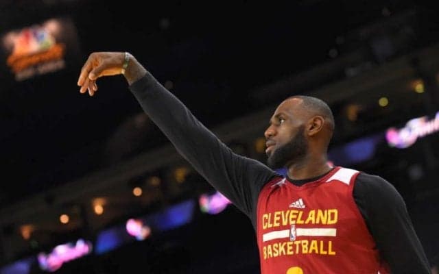 NBAファイナルに臨むキャバリアーズの大黒柱、レブロン・ジェームズ「またこの舞台に来ることができて感謝している」