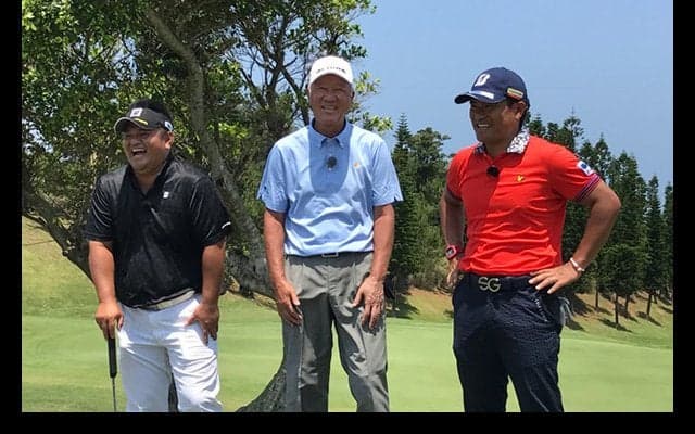 青木功が宮里兄弟と沖縄の「世界基準コース」でドリームマッチ！