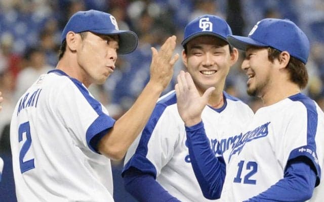 小笠原が今季初勝利！中日が東北楽天の連勝を止める！