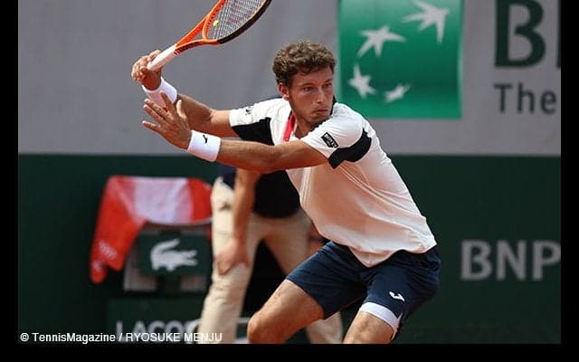 カレーニョ ブスタがディミトロフを倒してグランドスラムで初のベスト16進出 [全仏オープン]