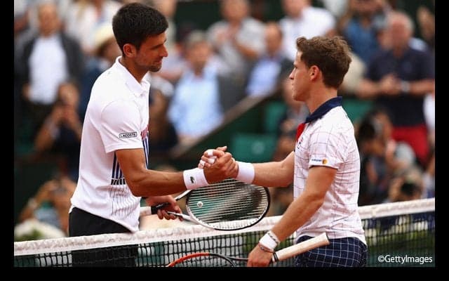 ジョコビッチがシュワルツマンをフルセットで振りきり4回戦へ [全仏オープン]